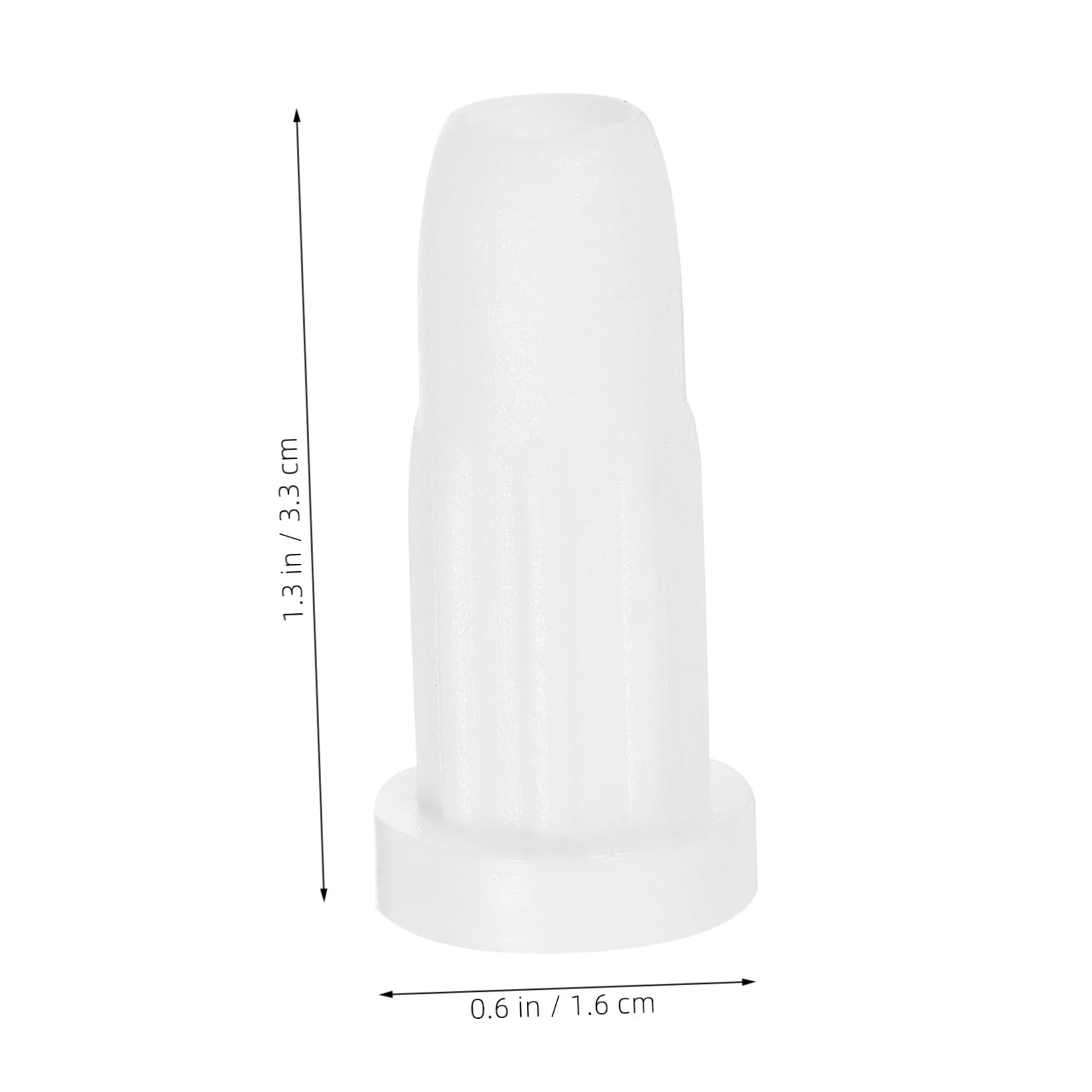20pièces Housses pour roulettes De Berceau Blanches Protections De Anti-Bruit avec Manchons Plastique Accessoires Durables pour Pierres à roulettes De Meubles Et Supports De Rangem