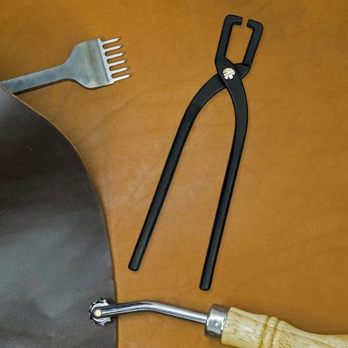 Pince fermeture éclair acier inoxydable outil cuir précis