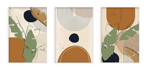 Affiche Scandi toile peinture impression jet d'encre