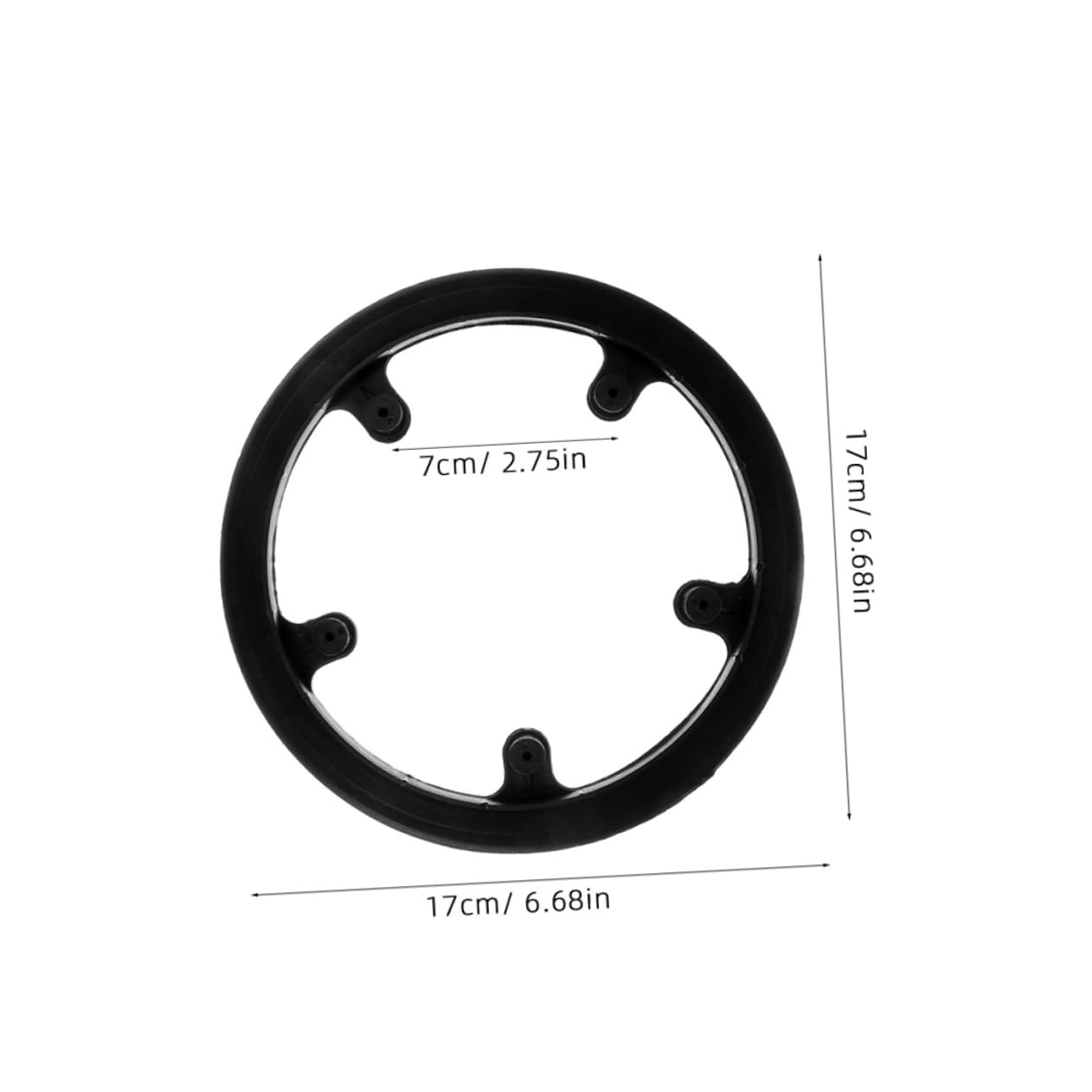 BESTonZON 2Pcs Bicycle Chain Guard Protector Sprocket Covers for Fixed Gear and Mountain Bikes Durable Protection Simple Installation Wide Compatibility Versatile Application