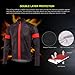 Lixada Men's Cycling Jersey Suit Winter Thermal Fleece Long Sleeve MTB Road Bicycle Shirt with 3D Tights Padded Pants