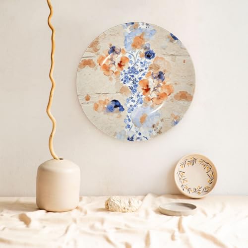 Plato decorativo con diseño Wind Whisper en porcelana fina miniatura 5