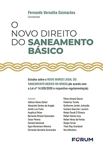 Capa de O Novo Direito do Saneamento Básico