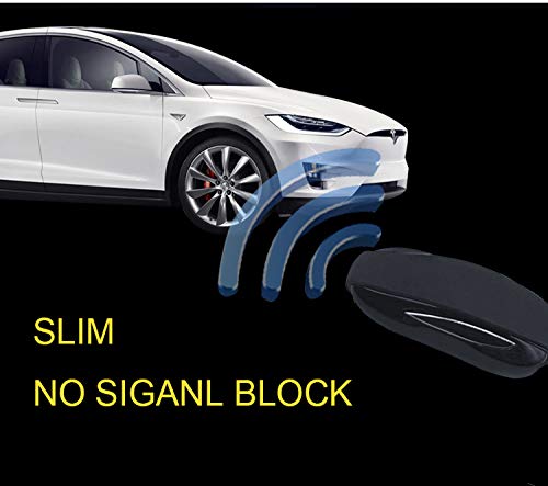 sciuU Vervangende siliconen sleutelhanger sleutelhanger voor Tesla Model X Model S sleutelhanger cover - Afbeelding 3