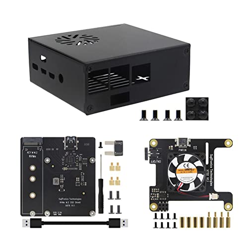 Carte X876 M.2 NVMe SSD : boostez la vitesse de votre Raspberry Pi 4B avec refroidissement X732