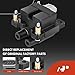 A-Premium 1x Ignition Coil Pack and 4x Iridium Spark Plugs Compatible with Subaru Forester 2009-2010, Impreza 2011, 2.5L