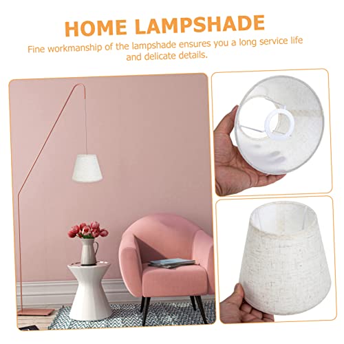 Image of Fabric Petal Lamp Shade for Tabletop and Ceiling Light Decorative Light for Home Decor Stylish Replacement Lampshade for Table Lamps and Floor Lamps
