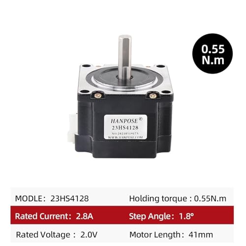 Moteur pas à pas 23HS4128 pour éliminer les pertes de pas en impression