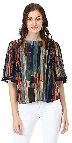 Image of DHRUVI TRENDZ Women Tops | T Shirt for Women | Tops for Jeans for Women | Western Tops for Women Stylish | T-Shirt for Women