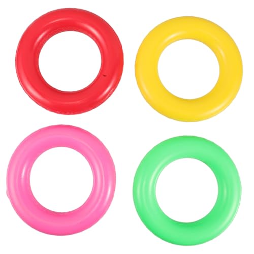 Jeu de relais anneaux colorés doux pour partager des moments de sport