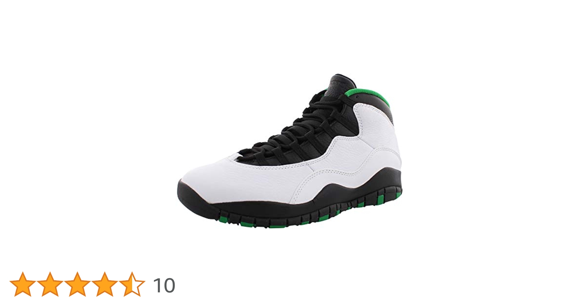 シューズ(男性用) Air Jordan 10 JORDAN BRAND AIR JORDAN 10 RETRO WHITE/BLACK-LT STEEL GREY