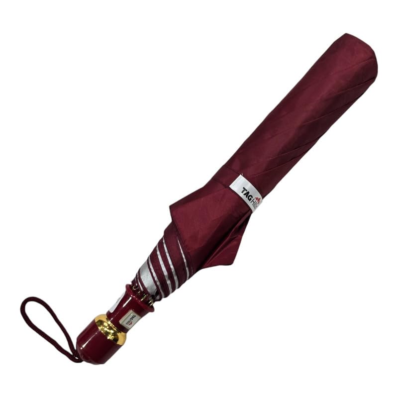 Image of AMBIKA STORES & READYMADES 2 Fold 25 Inch Umbrella for Men & Women | Wind & RainProof Umbrella | Compact Travel Umbrella for Women | Umbrella for Sun Protection, Home Use