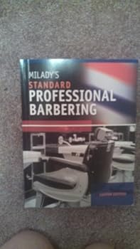 Paperback Milady's Standard Professional Barbering Custom Edition Book