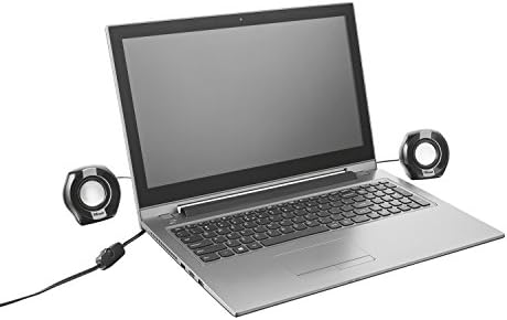 Trust 20943 Polo 2.0 Compact PC Speakers for Computer and Laptop, 8 W, USB Powered , Black