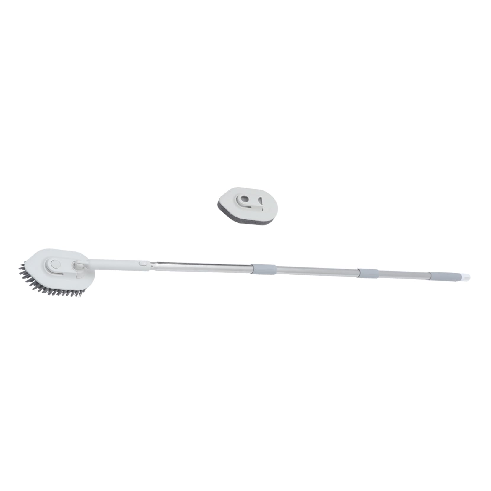 Cepillo De Suelo Rígido Para Fregar Pisos y Azulejos De Baño Cepillo Multiusos Mango Para Limpieza De Ducha y
