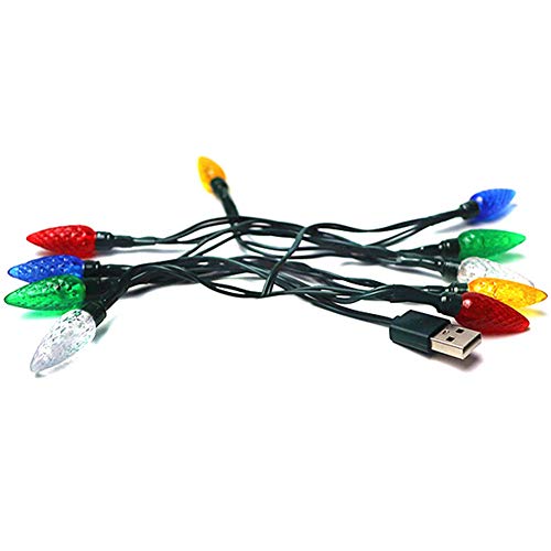 Preisvergleich Produktbild Fanville Lichterketten für Weihnachtsbaum Party Hochzeit Events Garten Weihnachten LED Kabel Smartphone USB Ladekabel Raumdekoration Nachtlichter