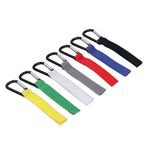 Ganchos para Carro, 7 Piezas Fácil Instalación Gancho y Bucle para Carro Varios Colores para Carro