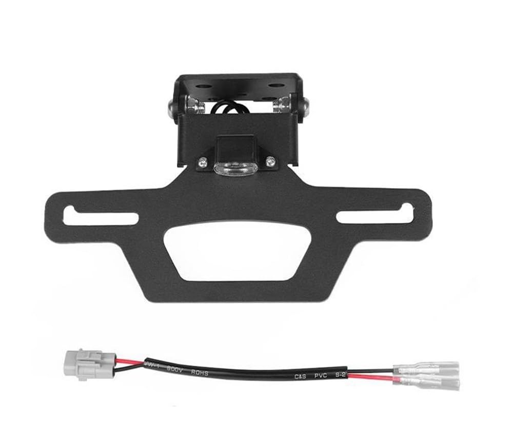 DDGBERFP For Ninja ZX-25R ZX250 2020-2025 Ninja ZX-4R ZX-4RR ZX400 2023-2025 Motorcycle Short Tail License Plate Bracket