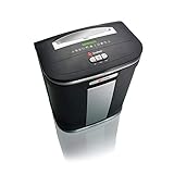 GBC Paper Shredder, ShredMaster, Jam Free, 12 Sheet Capacity, Micro-Cut, 1-5 Users, SM12-08...