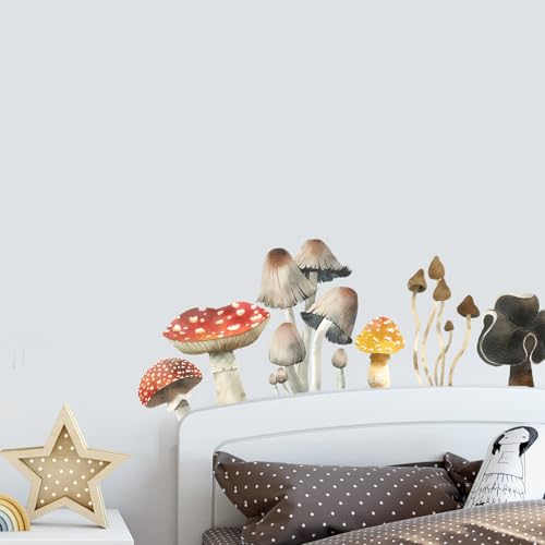 Vinilos decorativos de set de 12 con tema bosque miniatura 3
