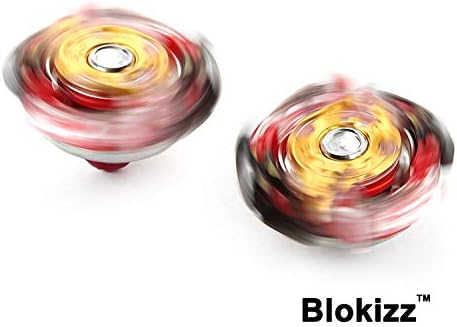 Bey Burst Evolution Battling Tops High Performance Starter Set with Launcher Grip Battle Set (2 Sets) Packed in Storage Case
