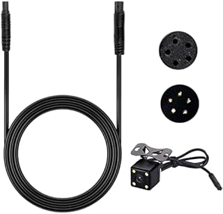 Car Rearview Camera Extension Cable 5pin Waterproof Shockproof Driving Recorder Wire for Truck Trailer Camper Bus Motorhome Vehicle Backup Monitor System