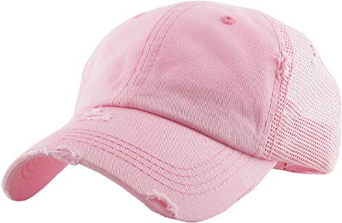 Image of Classic Plain Ponytail Messy High Bun Headwear Adjustable Cotton Trucker Mesh Glitter Hat Baseball Cap