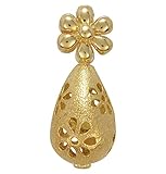 Blossom Copenhagen Anhänger Motiv: Kegelform mit Blume Farbe: Gold