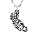 JAJAFOOK Pixiu Pendant Mascot Necklace Lucky and Wealthy Necklace Feng Shui Amulet Animal Pendant