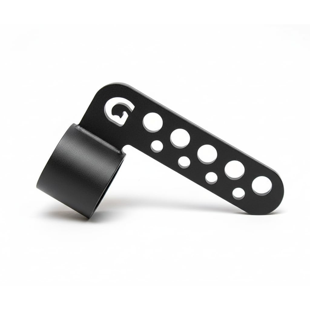 GymPin Collier de squat Landmine T-BAR Row – Combinaison d'entraînement des jambes robuste 5,1 cm Barre en D