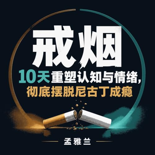 『戒烟：10天重塑认知与情绪，彻底摆脱尼古丁成瘾』のカバーアート
