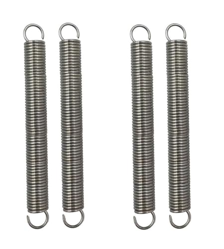 Ressort de traction 200mm x 25mm en acier 304 pour environnements exigeants