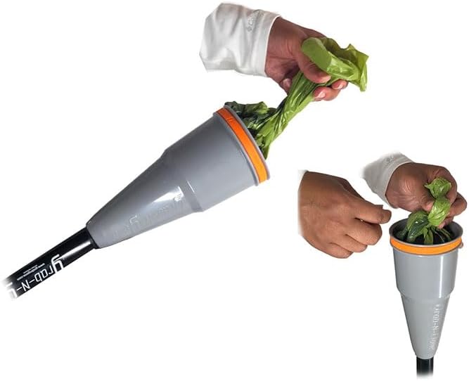 Miniatura 5 de Sin contacto con la mano, no se agacha, no requiere limpieza, cuchara portátil para excrementos de perro de 38 pulgadas