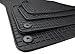 Produktbild Kfzpremiumteile24 Gummimatten Kompatibel mit Q7 ab 06/2015 / Q8 ab 08/2018 Premium Fußmatten Gummi Schwarz 4-teilig
