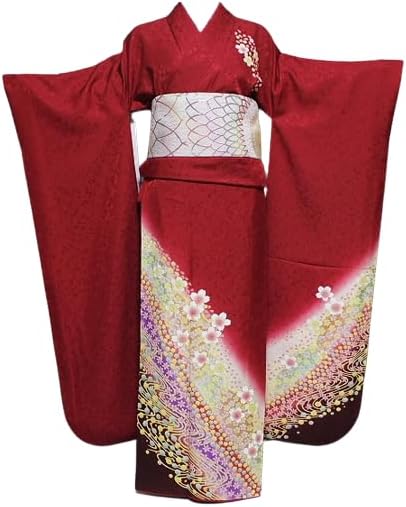 仕立て上がりの正絹振袖 Z2909-05 最終価格 在庫処分 訳あり正絹振袖・袖