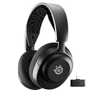 SteelSeries Arctis Nova 5 Wireless - Gaming Headset for PC, PS4/5, Mobile - 100+ Audio Presets via App - Neodymium Magnetic Drivers - 60H Battery - 2.4GHz or BT - ClearCast Gen2.X Mic