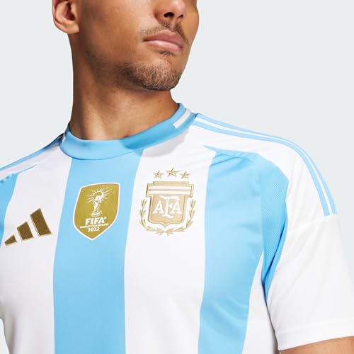 adidas AFA H JSY D Camisetas Deportivas, Blanco/Azul Burst, XL para Hombre