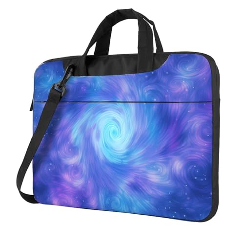 Bolso para portátil 14 pulg impermeable color azul y púrpura miniatura 1