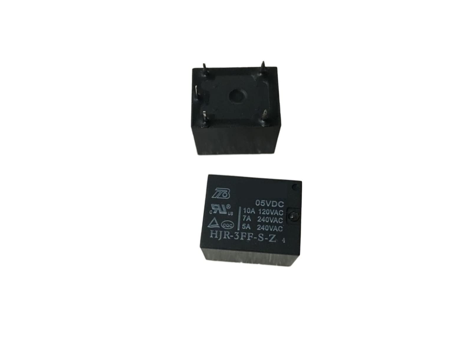 AQHYEBNSR Relay 10pcs HJR-3FF-S-Z-05VDC HJR-3FF-S-Z 05VDC 5V/5PIN/10A