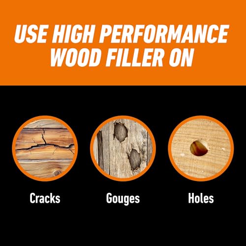 Image of Gorilla All Purpose Wood Filler Wood Repair Kit with Putty Knife and Sanding Block (Pack of 2)