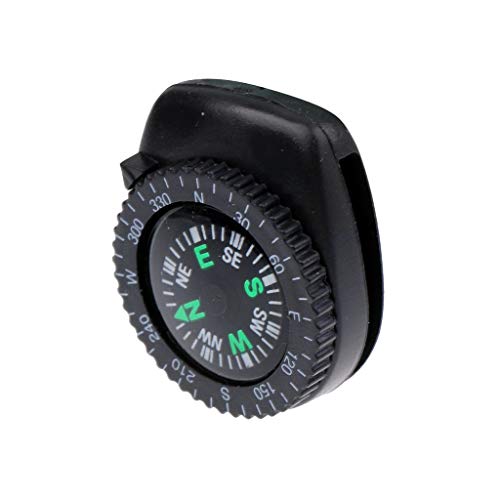 Brújula de muñeca clip-on mini portátil 25mm miniatura 4