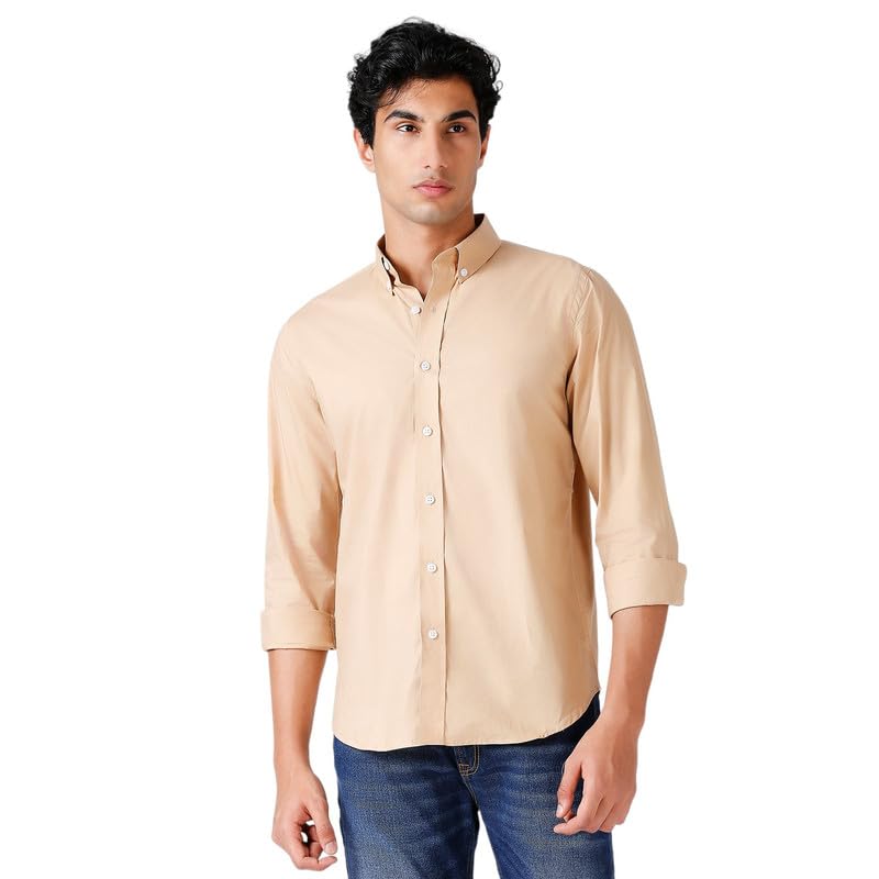 Image of MARK & ALBERT Men's Cotton Formal Shirt