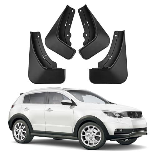 Image of Mud Flaps for 2024 2025 Hyundai Santa fe Splash Guards Accessories Heavy Duty Front and Rear Mudguards Fender Flaps for Hyundai Santa fe 2024 2025 Exterior Accessories No Need to Drill Holes 4PCS Set