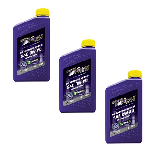 Aceite sintético para motor SAE 0W-20 Royal Purple Pack 3 miniatura 1