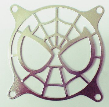 Fan Grill 80mm Gurad, Silver or Gold Color