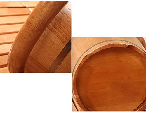 Bañera de pies de madera para masajes y pedicura miniatura 4