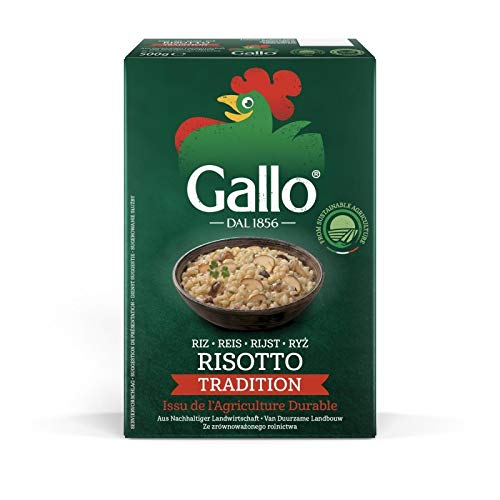 RISO GALLO - Arroz Arborio para risotto 500 g - (4 unidades)