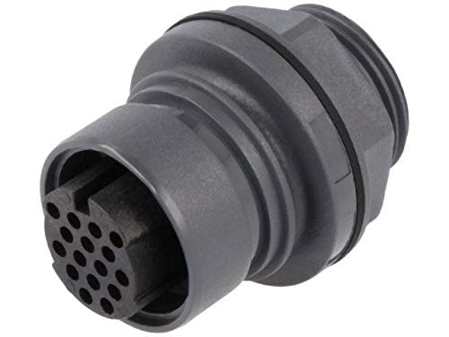 Connecteur ronds socle femelle PXP6012/16S/CR Bulgari 16 PIN
