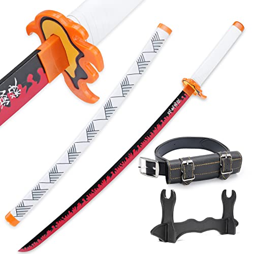 Cold Blade Anime Sword - 41 inches Anime Katana Replica with Belt and Stand - Lianyu