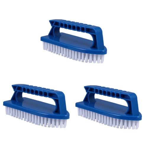 Sosoport Multi Purpose Heavy Duty Scrub Brush for Pool Floor and Sink Durable Tool with Long Bristles for Easy Dirt and Removal Household and Commercial Use